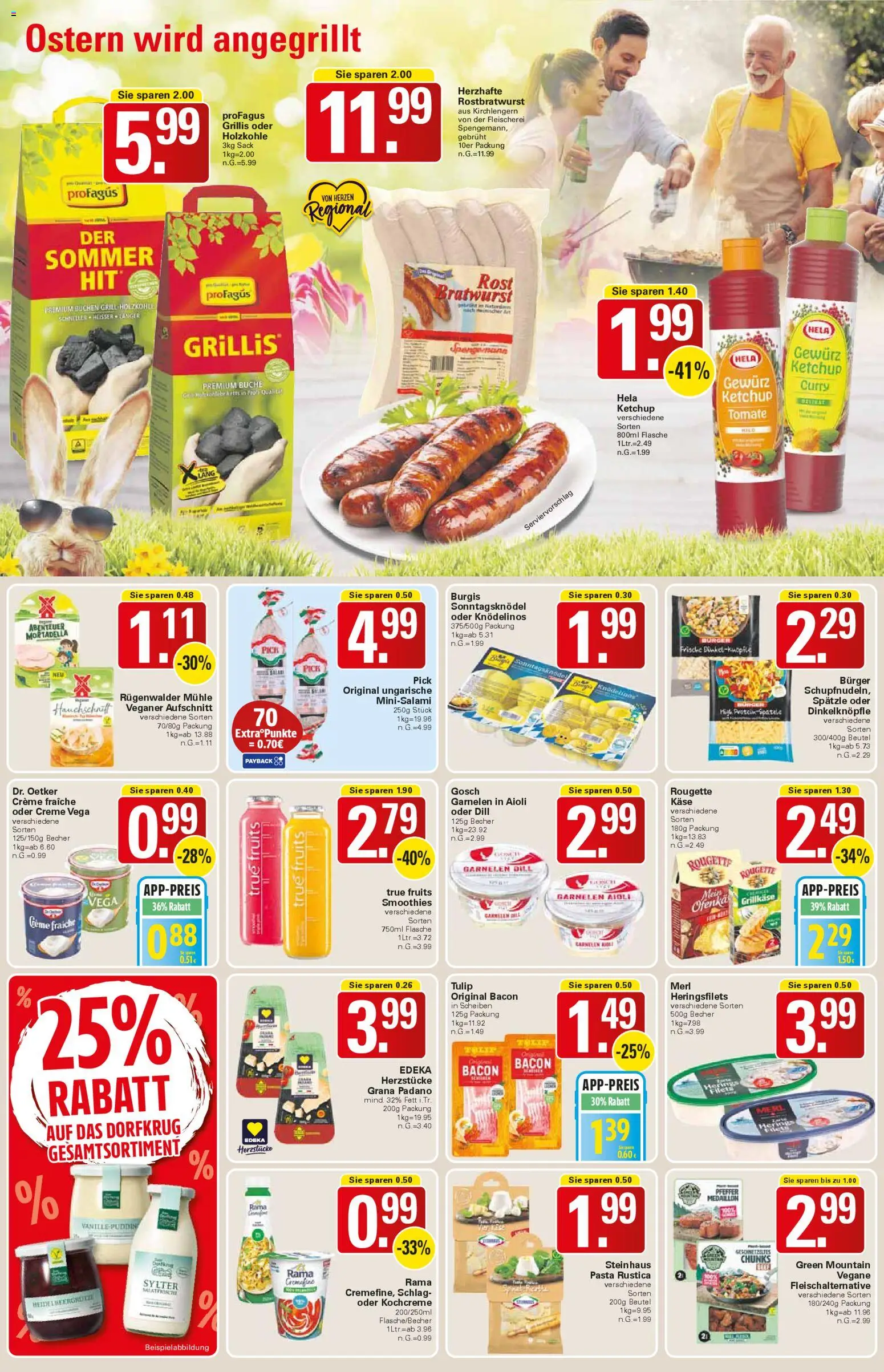 WEZ Prospekt 	 – gültig ab 30.03.2026 | Seite: 9 | Produkte: Rama, Käse, Creme, Pasta