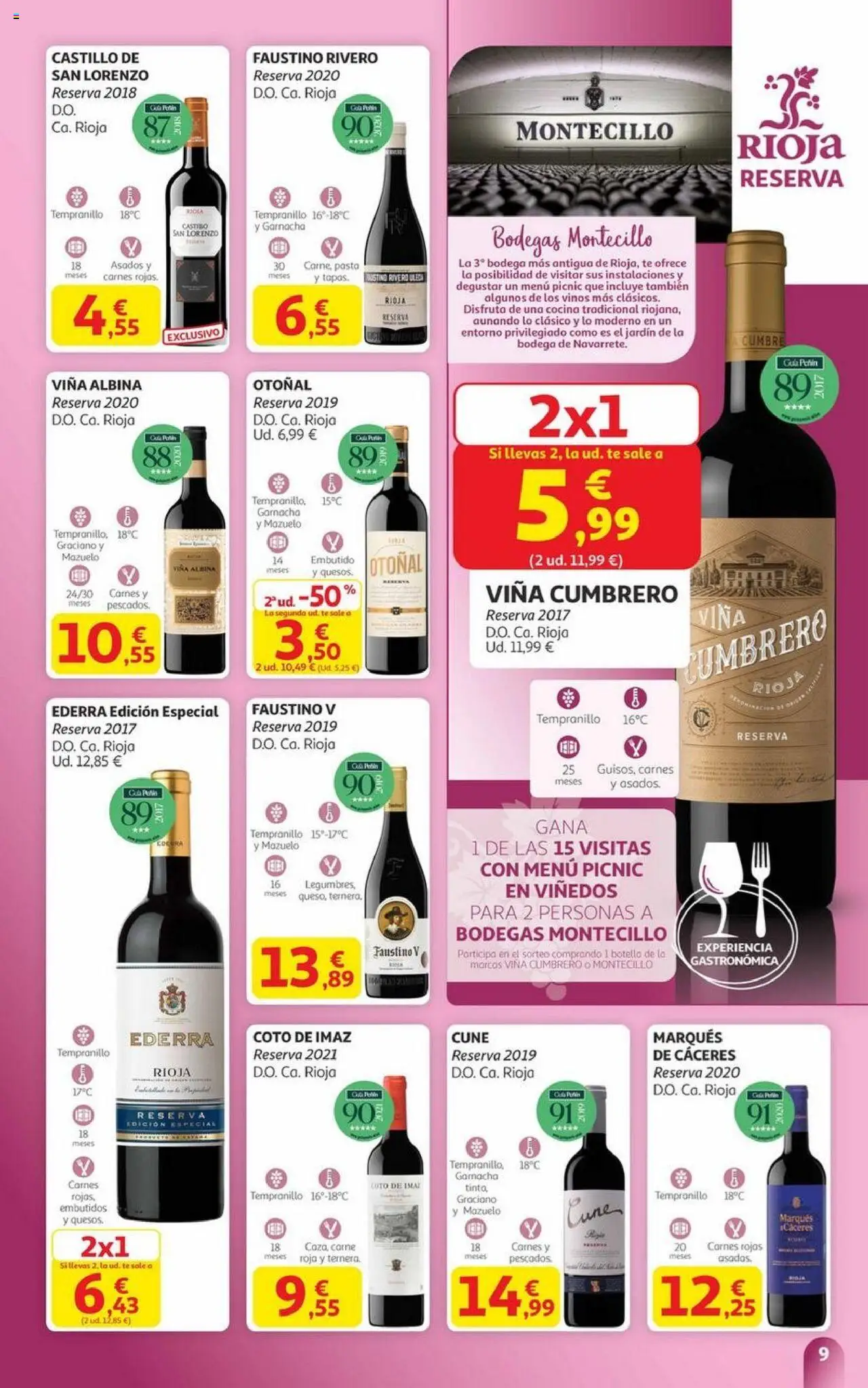 Alcampo - Canarias │ válido desde el 06.10.2025 | Página: 9 | Productos: Pasta, Té, Νυχτικό, Cocina