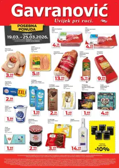 Katalog Gavranović - Pregled kataloga iz trgovine Gavranović, vrijedi od 19.03.2026