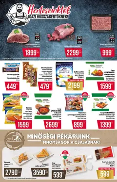 COOP akciós ujság - amely érvényes a következő dátumtól: 07.08.2025 | Oldal: 5 | Termékek: Cordon bleu, Snickers, Kenyér, Jégkrém