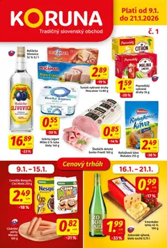 Koruna leták platný od 09.01.2026