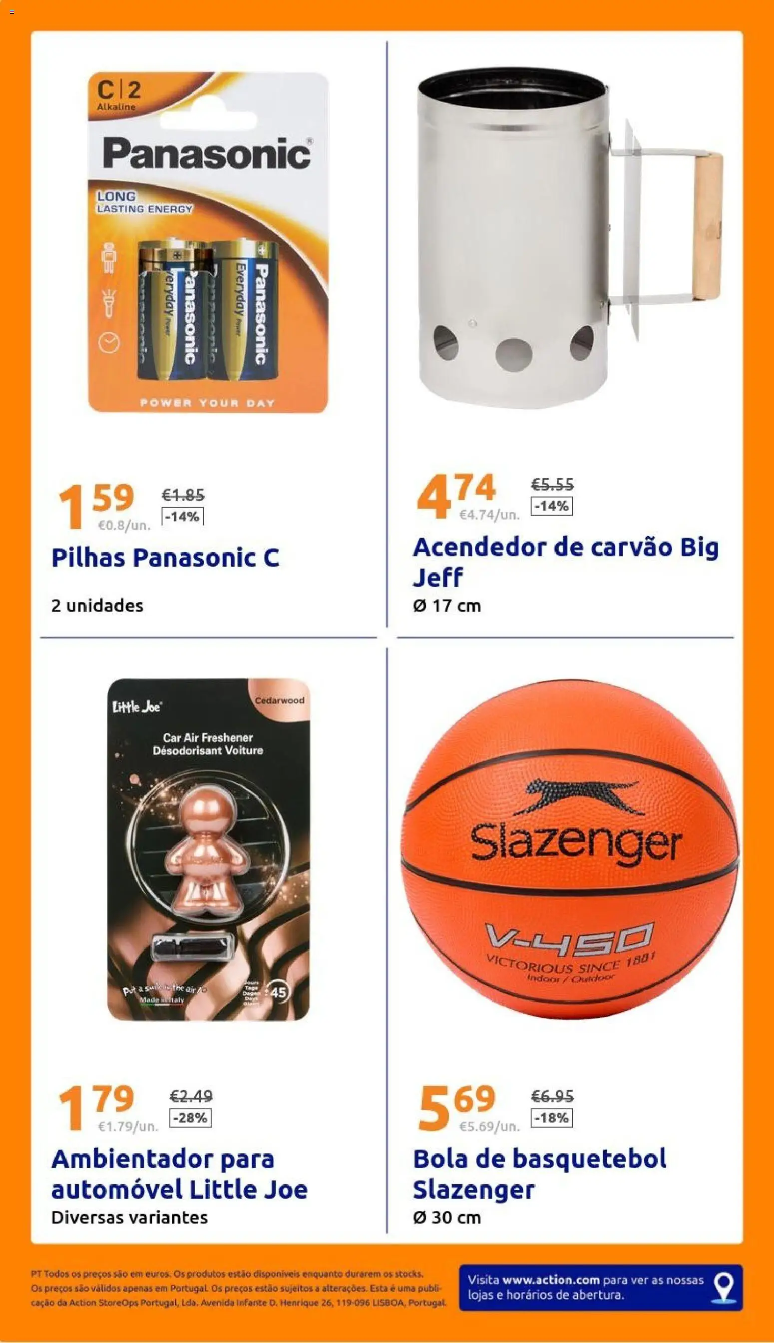 Action folheto │ válido de 15.04.2026 | Página: 16 | Produtos: Pilhas