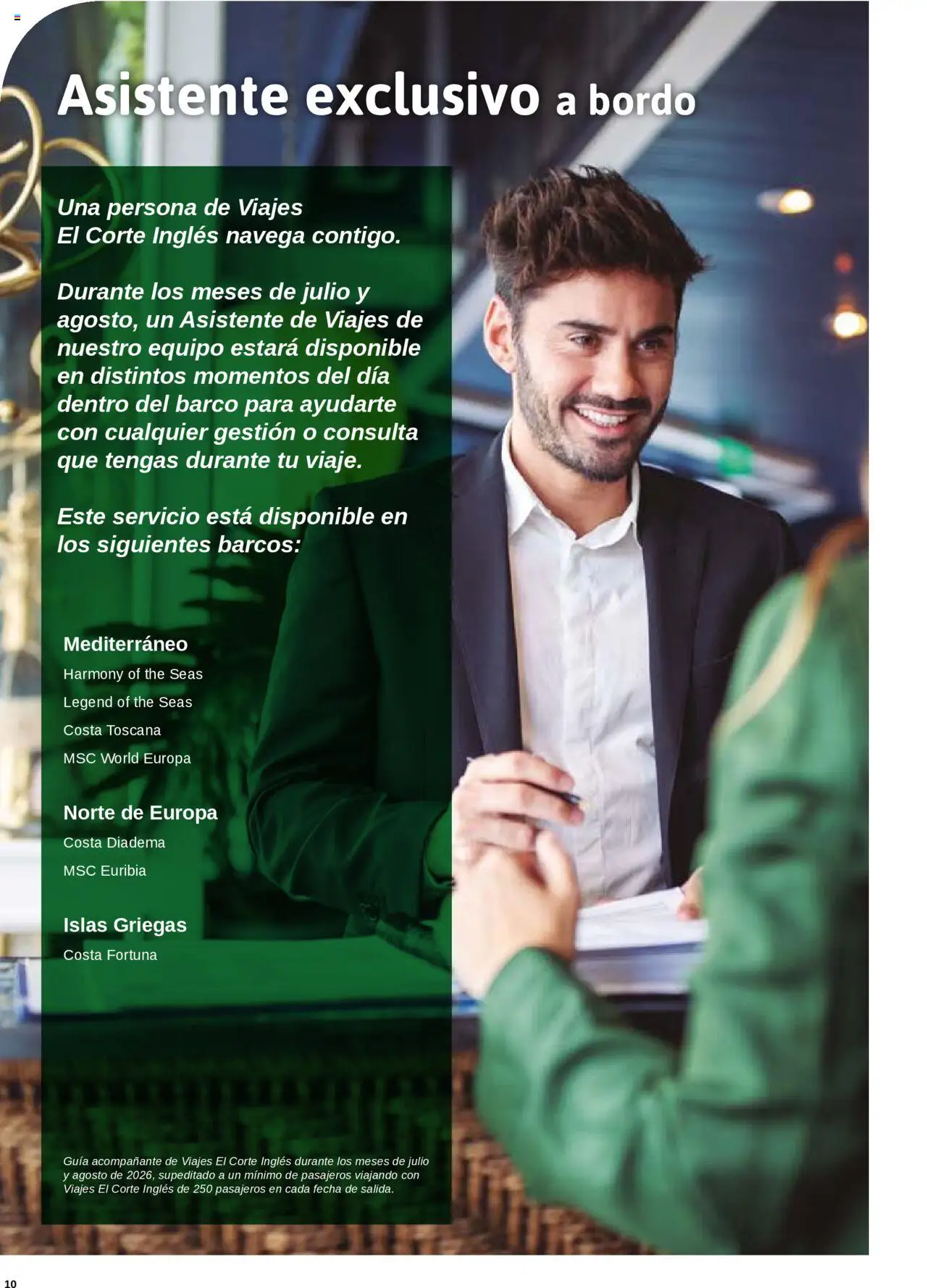 Viajes El Corte Inglés - Crucero Fantástico │ válido desde el 16.09.2025 | Página: 10