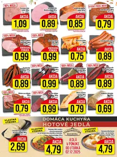 Klas leták platný od 09.03.2026 | Strana: 5 | Produkty: Kuchyňa, Šunka, Párky