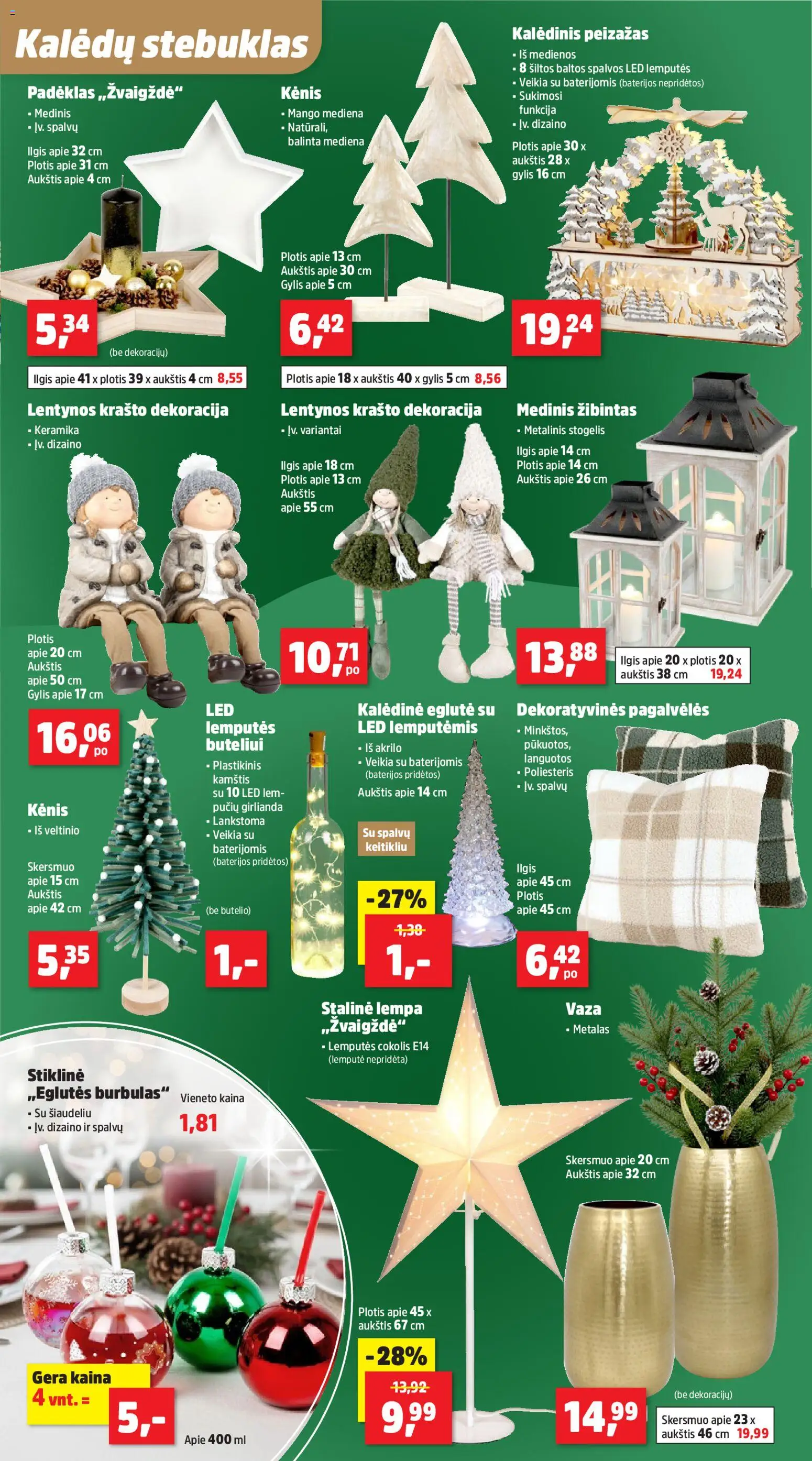 Thomas Philipps akcijos nuo 08.12.2025 | Puslapis: 5 | Prekių: Vaza, Lempa