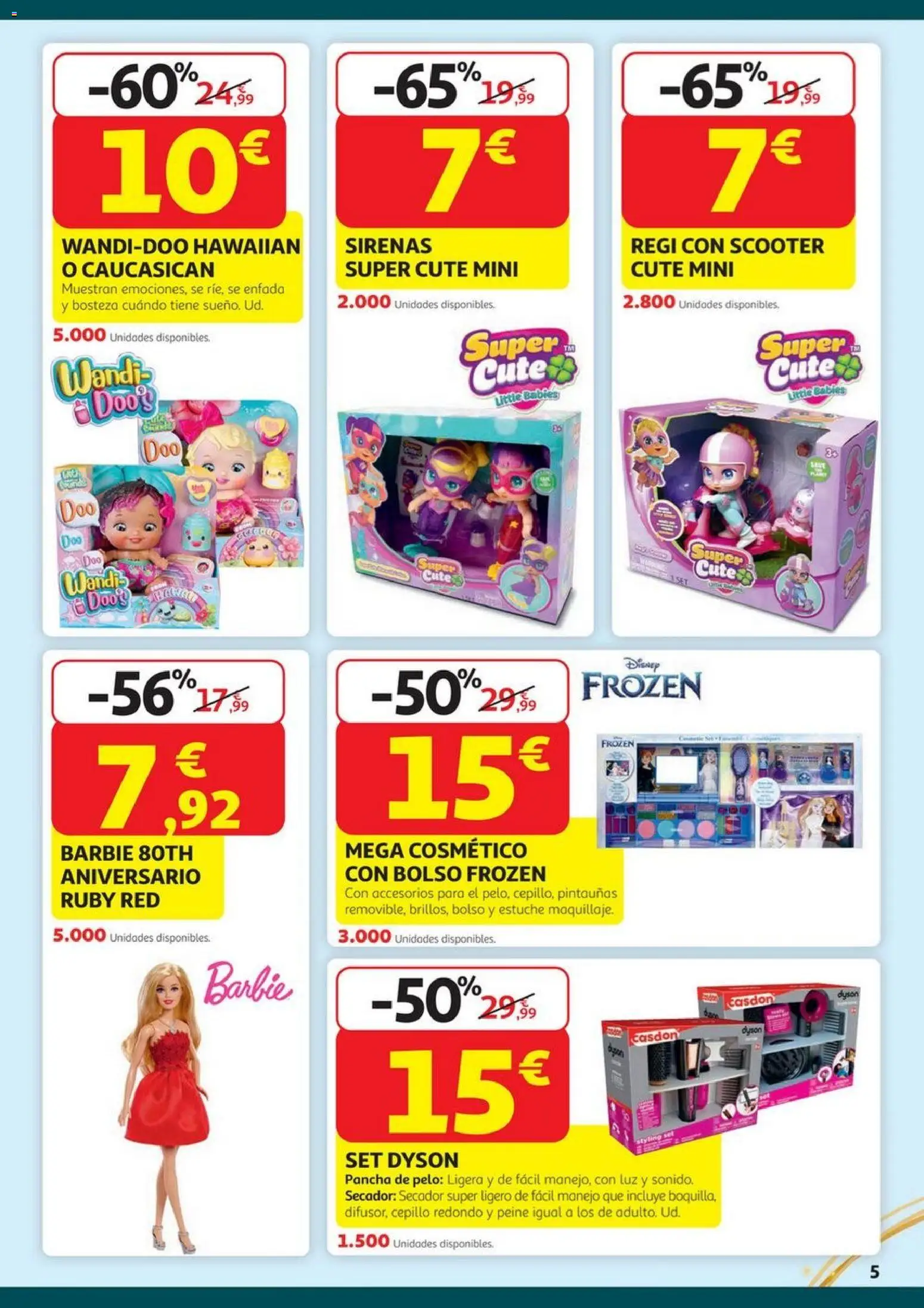 Alcampo - HP Juguetes  │ válido desde el 23.10.2025 | Página: 5 | Productos: Cepillo, Bolso
