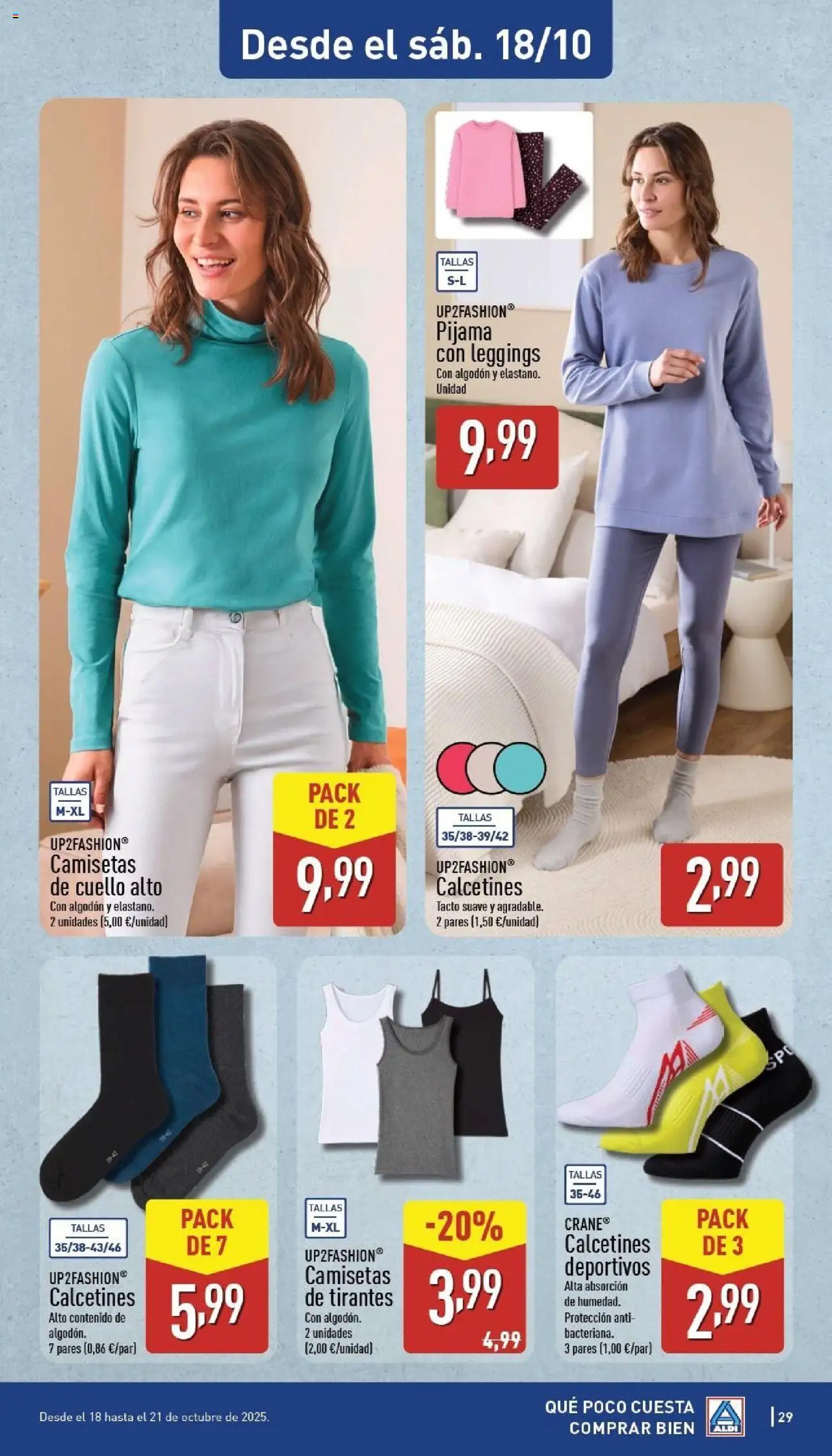 Aldi folleto Península │ válido desde el 13.10.2025 | Página: 29 | Productos: Pijama