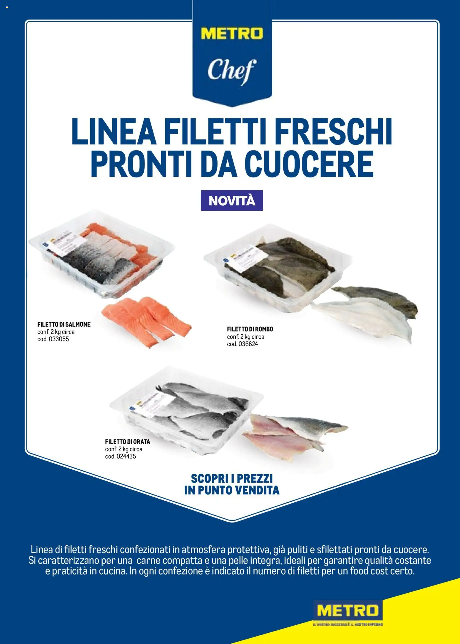 Volantino Metro del 20.11.2025 | Pagina: 29 | Prodotti: Salmone, Orata