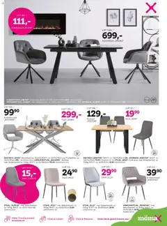 Mömax Prospekt aktuell gültig ab 19.08.2025 | Seite: 9 | Produkte: Tisch, Stuhl