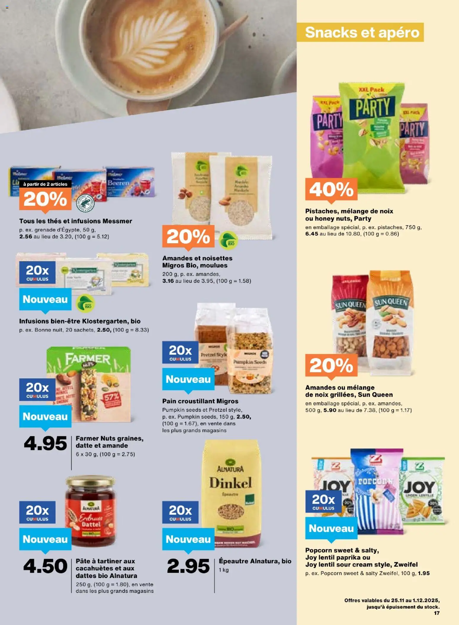 Migros Aktionen FR – gültig ab 25.11.2025 | Seite: 17 | Produkte: Dattel