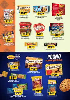 Tekijanka katalog - pregled Tekijanka kataloga - važi od 25.02.2026 | Strana: 12 | Proizvode: Bombone, Twix, Eurocrem, Čokolada