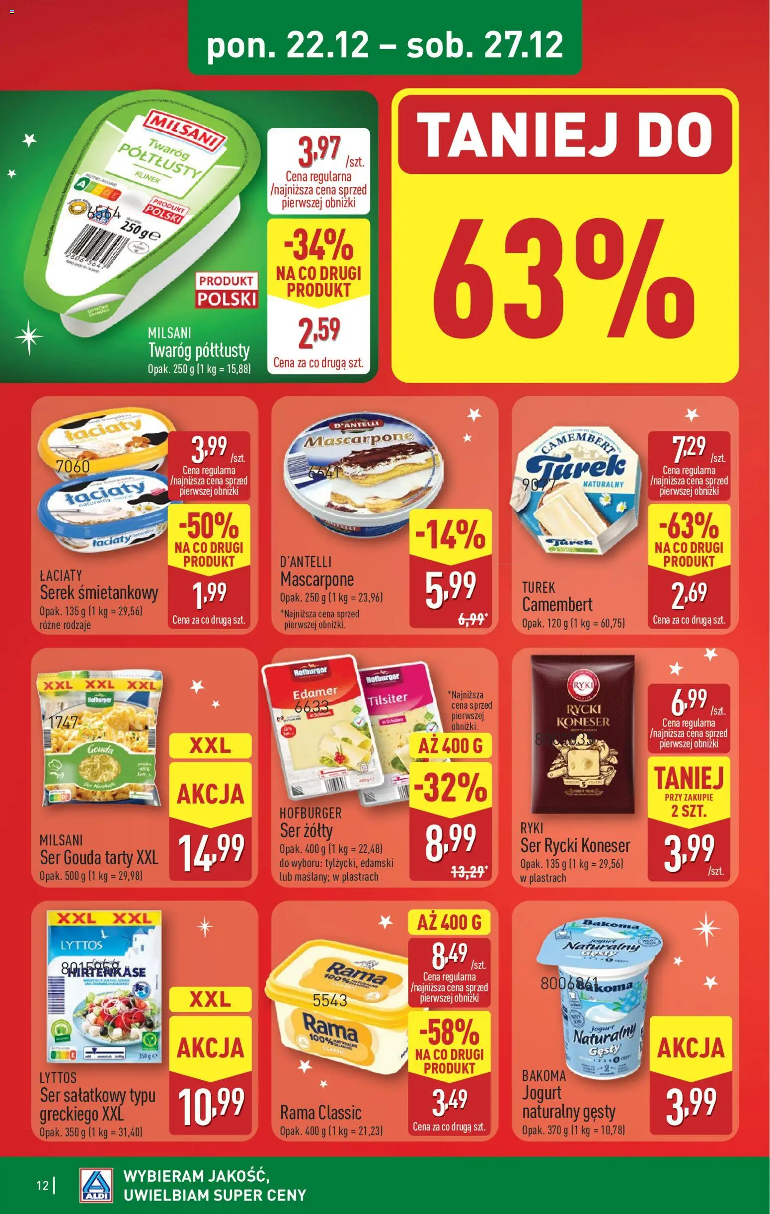 Aldi Gazetka od 22.12.2025 | Strona: 12