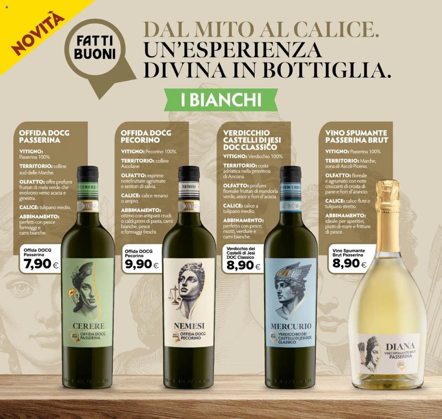 Volantino Tigre del 23.04.2026 | Pagina: 20 | Prodotti: Pesce, Vino, Spumante, Pecorino