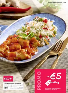 bofrost folder - Voorbeeld van een folder van bofrost, geldig van 01.03.2026 | Pagina: 115 | Producten: Rijst, Saus, Kip