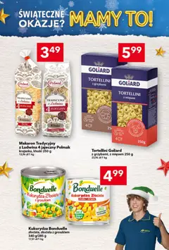 Pogląd oferty "Lewiatan gazetka" - ważna od 17.12.2025 | Strona: 9 | Produkty: Tortellini, Kukurydza, Makaron