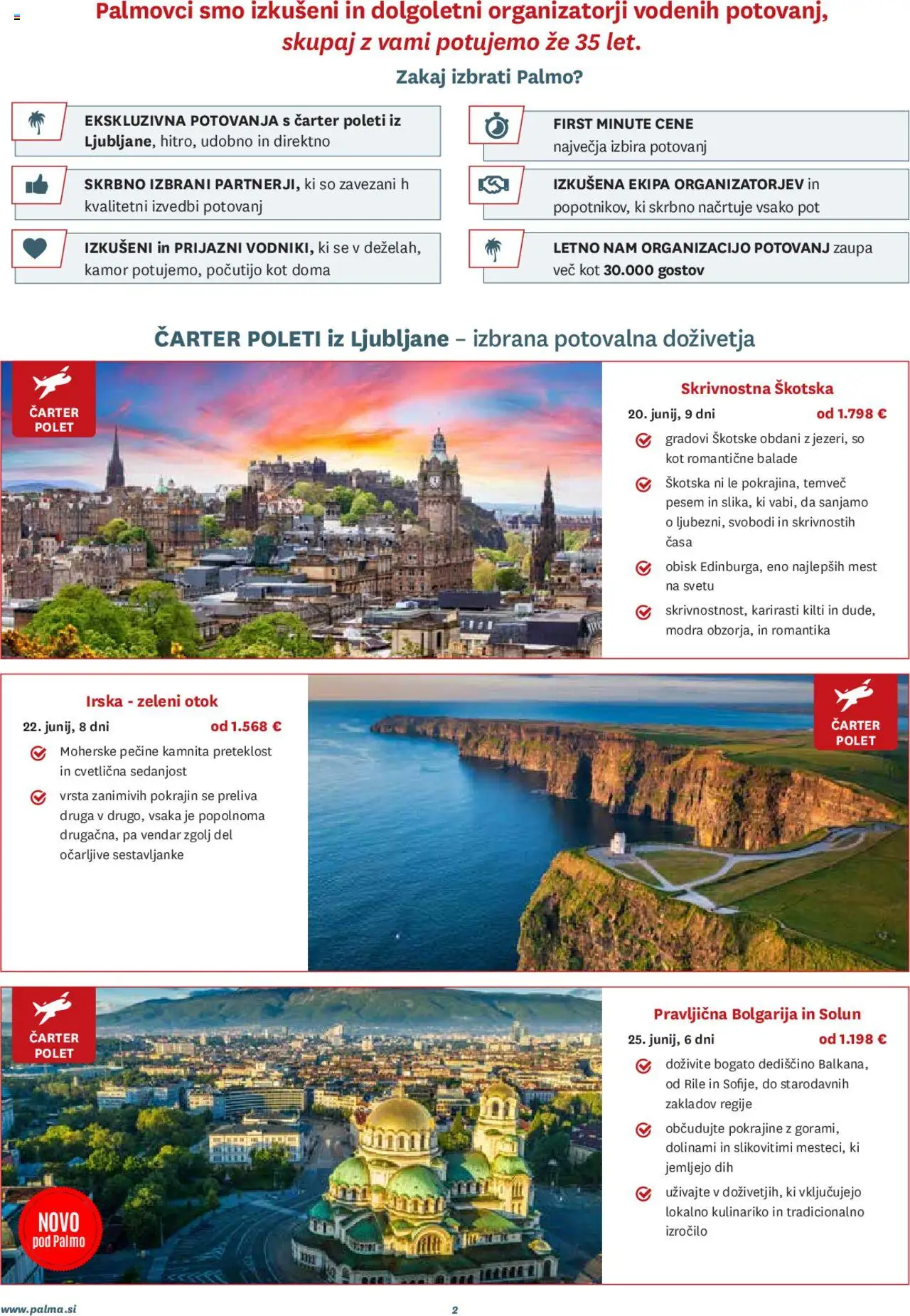 Palma katalog največja izbira potovanj │ velja od 01.02.2025 | Stran: 2