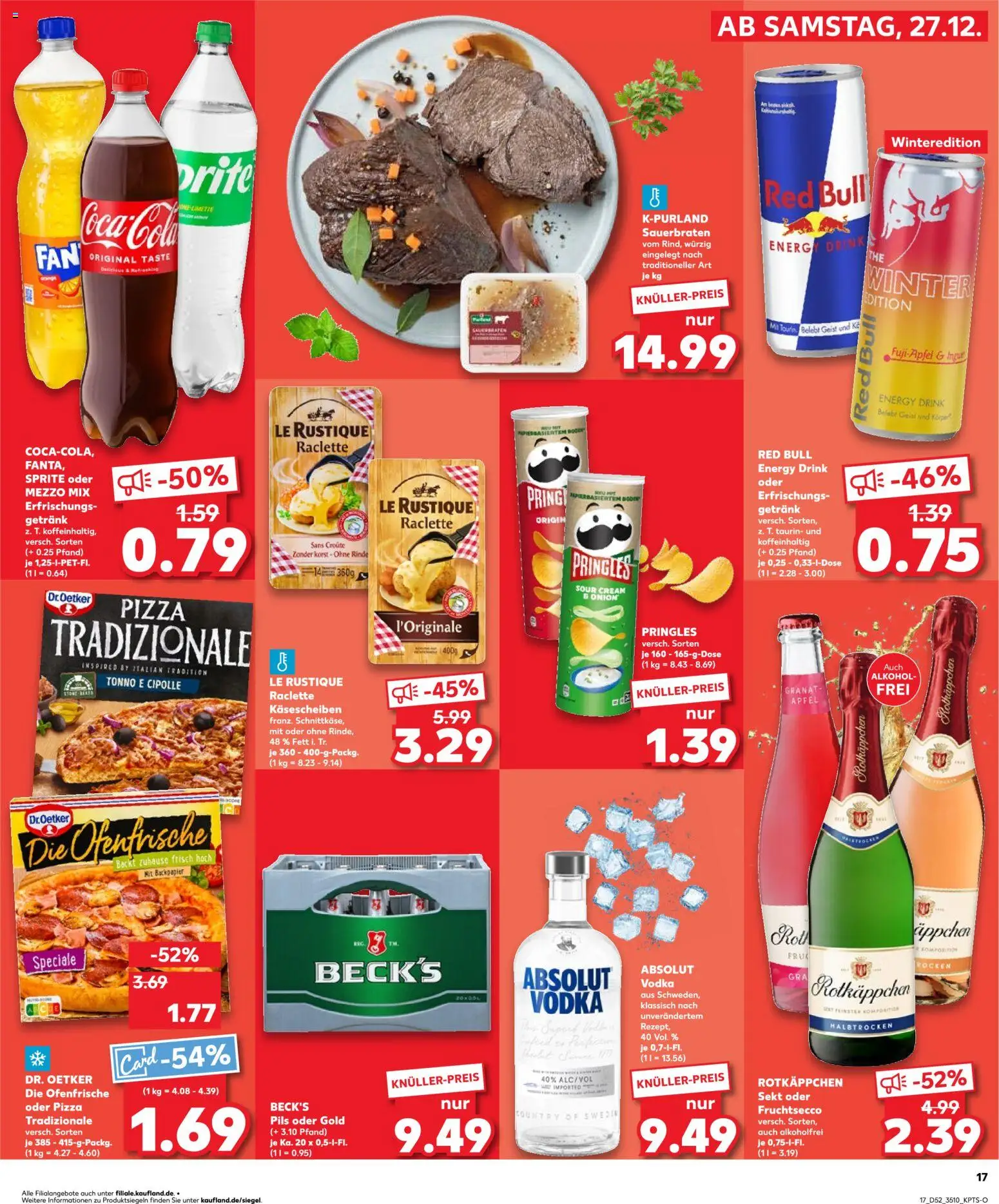 Kaufland prospekt Leipzig	 – gültig ab 28.12.2025 | Seite: 17 | Produkte: Mezzo mix, Sprite, Äpfel, Chips
