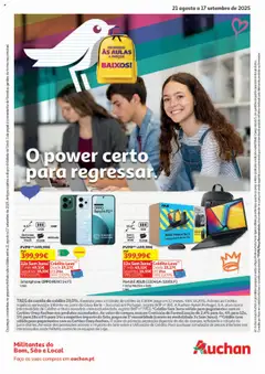 Pré-visualização Auchan - Tecno Escolar válido de 21.08.2025