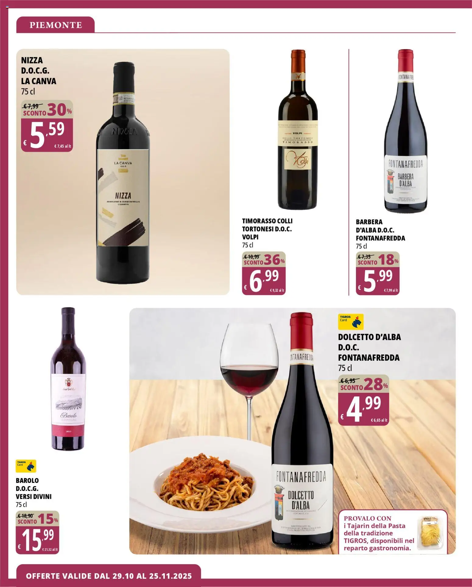 Volantino Tigros del 29.10.2025 | Pagina: 4