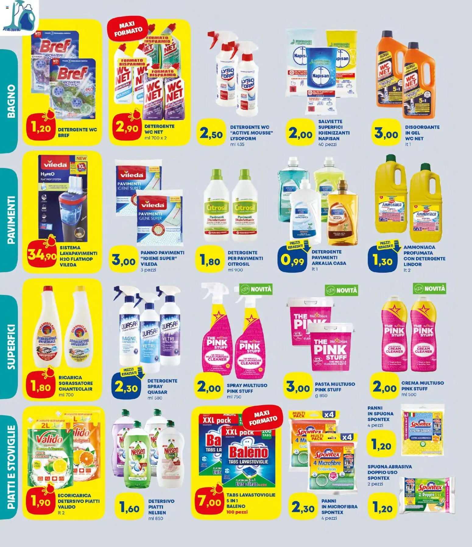 Volantino Panorama del 02.01.2026 | Pagina: 8 | Prodotti: Detergente, Limone, Agrumi, Lavastoviglie