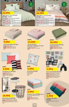 Auchan - Regresso às Aulas a preços baixos │ válido de 04.09.2025 | Página: 23 | Produtos: Ferro, Jarra, Mesa, Colcha