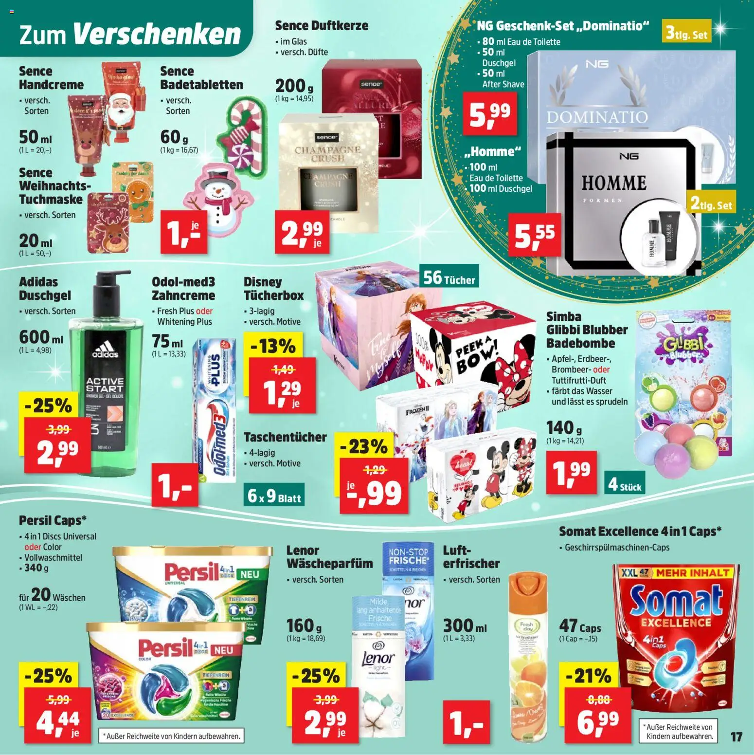 Thomas Philipps Prospekt 	 – gültig ab 24.11.2025 | Seite: 23 | Produkte: Lenor, Toilette, Handcreme, Duschgel
