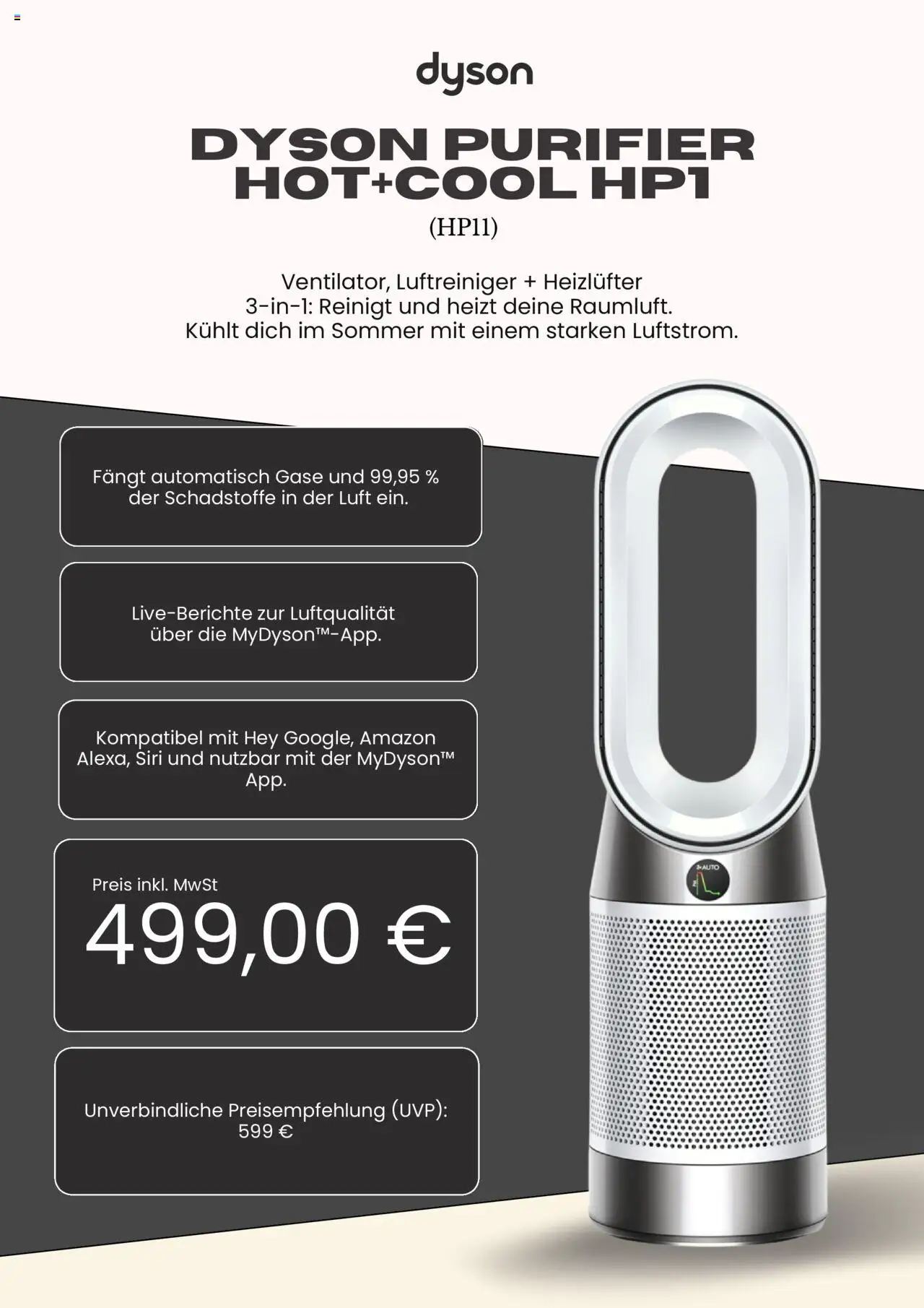 Dyson Prospekt 	 - gültig ab dem 08.08.2025 | Seite: 7 | Produkte: Dyson, Luftreiniger