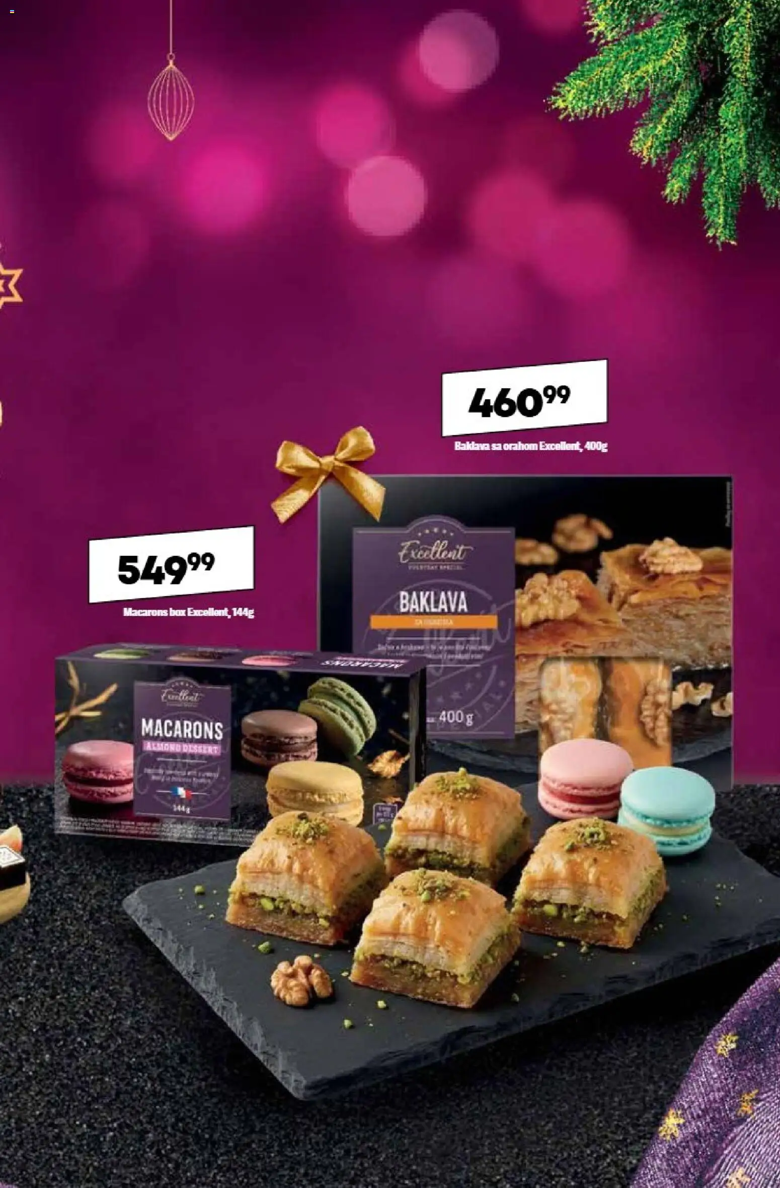 Maxi katalog - važi od 22.12.2025 | Strana: 9 | Proizvode: Macarons, Baklava
