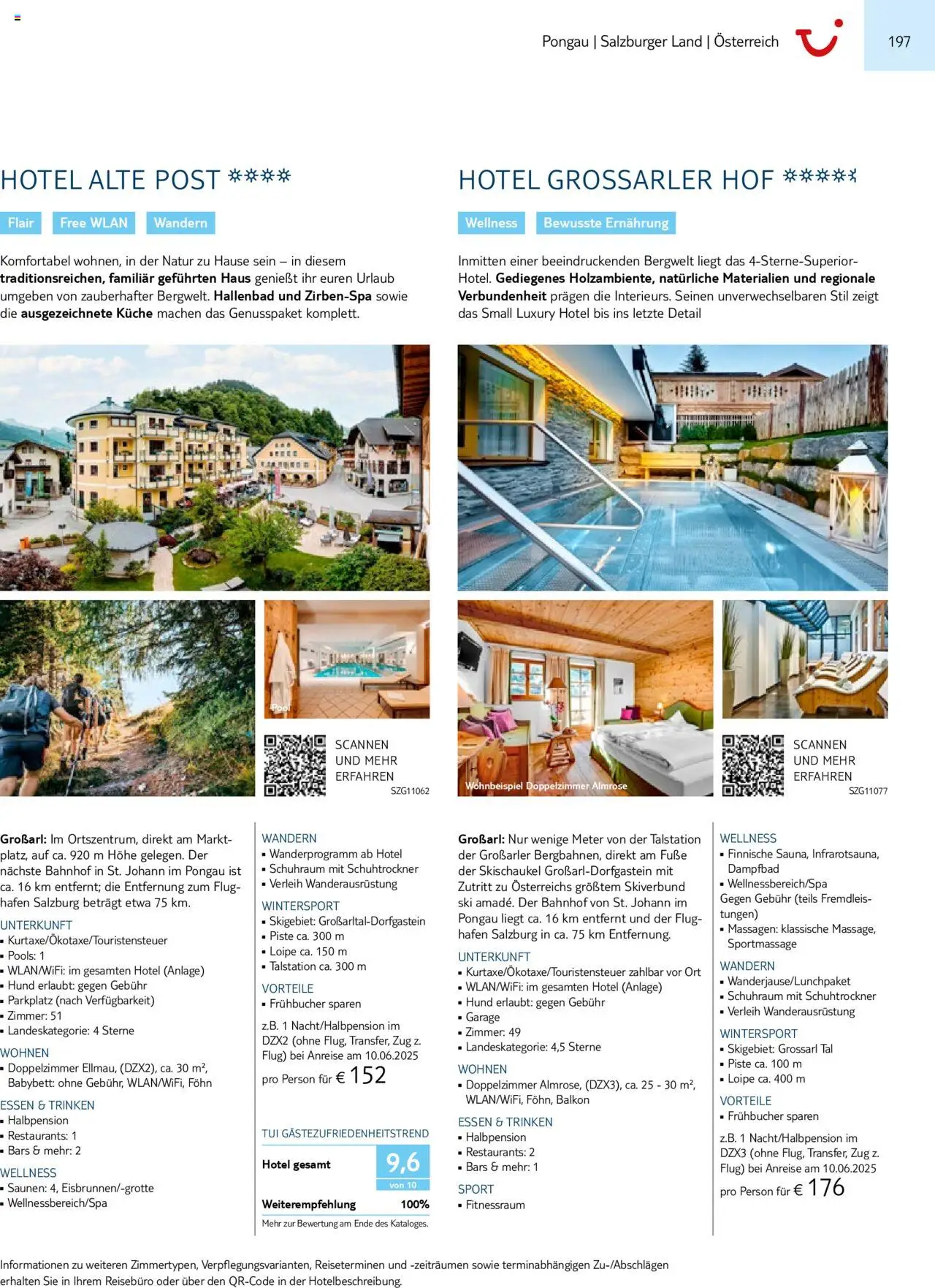 TUI Prospekt 	 – gültig ab 01.11.2024 | Seite: 197 | Produkte: Babybett, Küche, Ski, Föhn