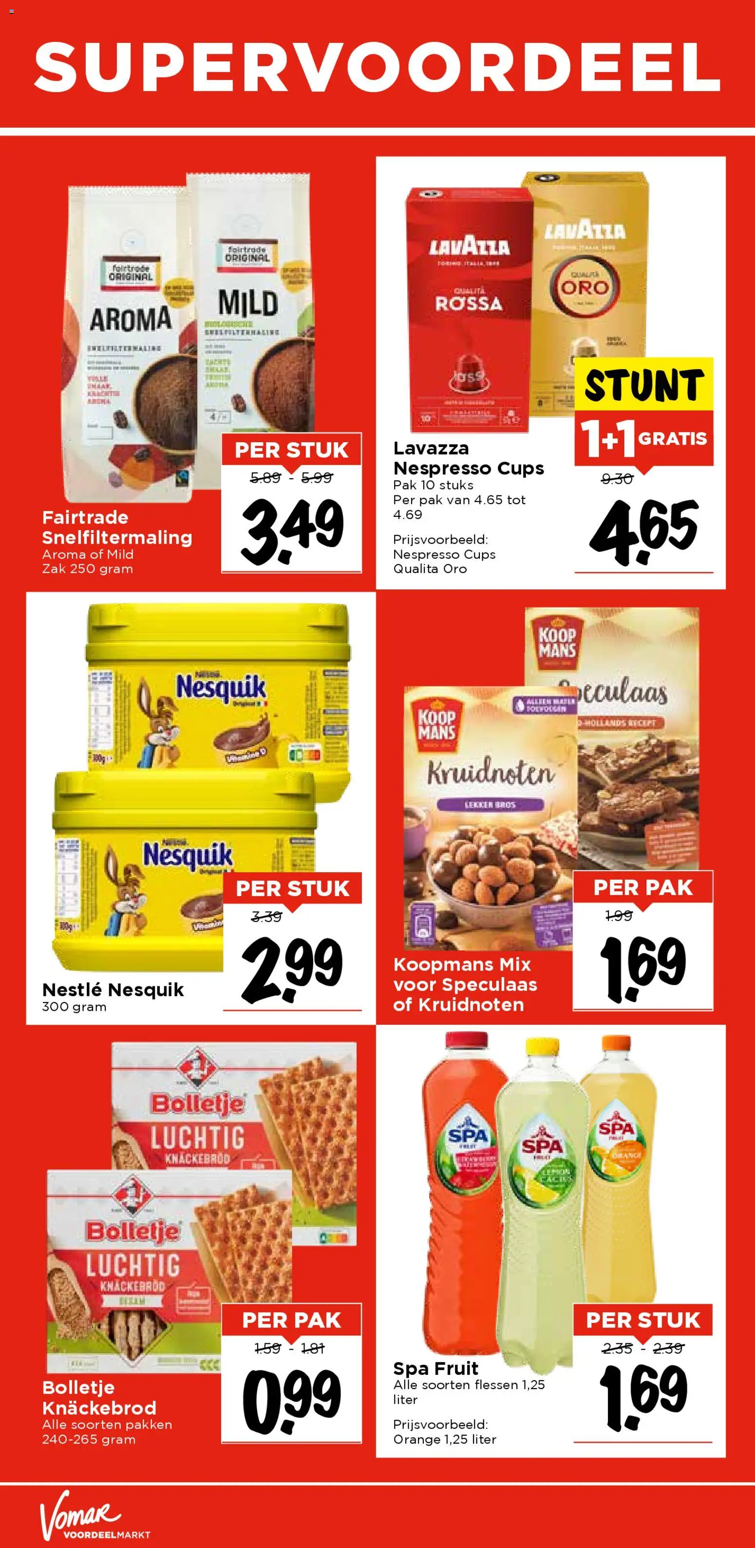 {H1} | Pagina: 21 | Producten: Lavazza, Zak, Fruit