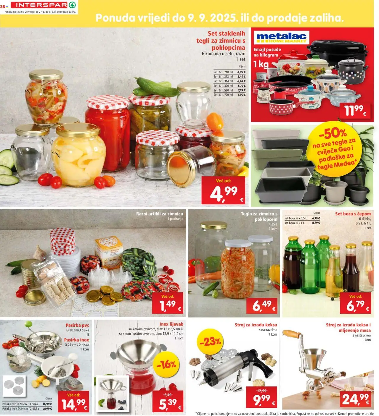 Interspar katalog | vrijedi od 27.08.2025 | Stranica: 28 | Proizvodi: Cvijeće, Pasirka