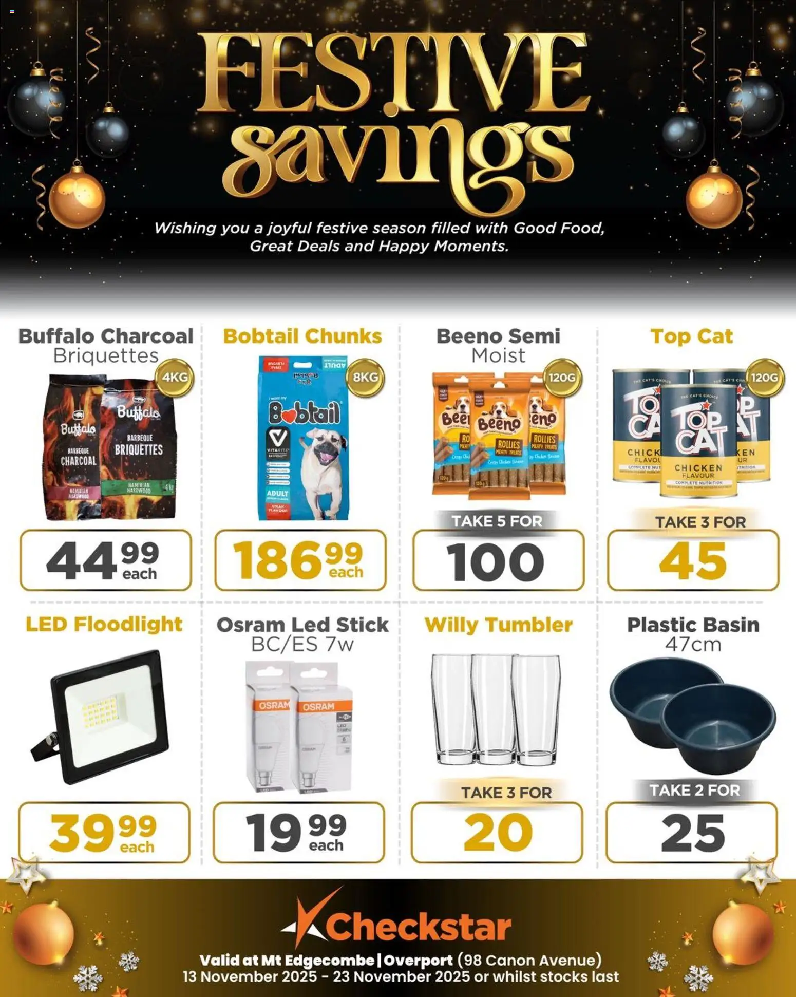 New Check Star catalogue – valid from 13.11.2025 | Page: 10 | Products: Chicken, Basin