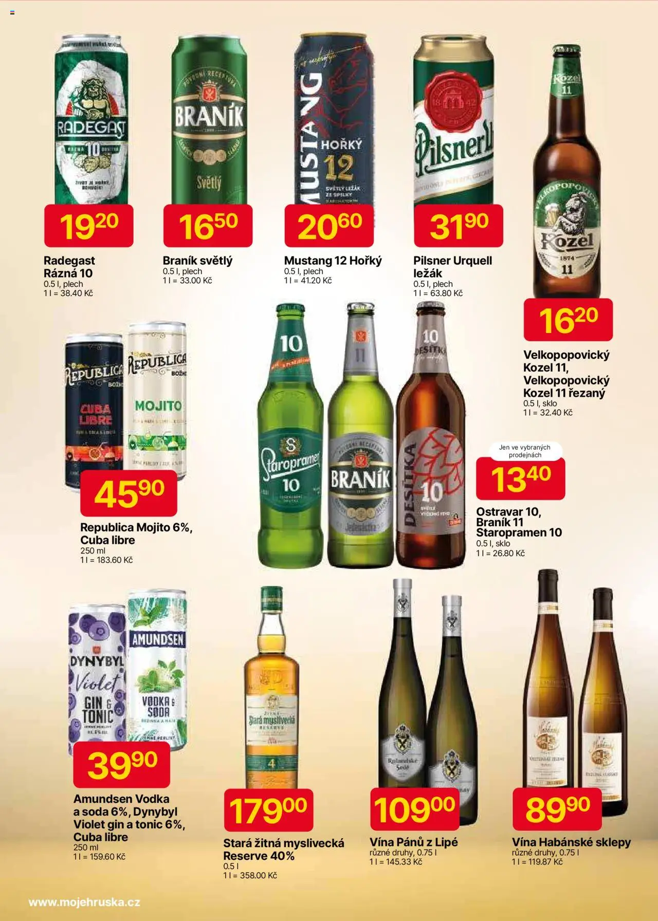 Hruška leták od 03.06.2025 | Strana: 6 | Produkty: Staropramen, Kozel, Plech, Pilsner Urquell