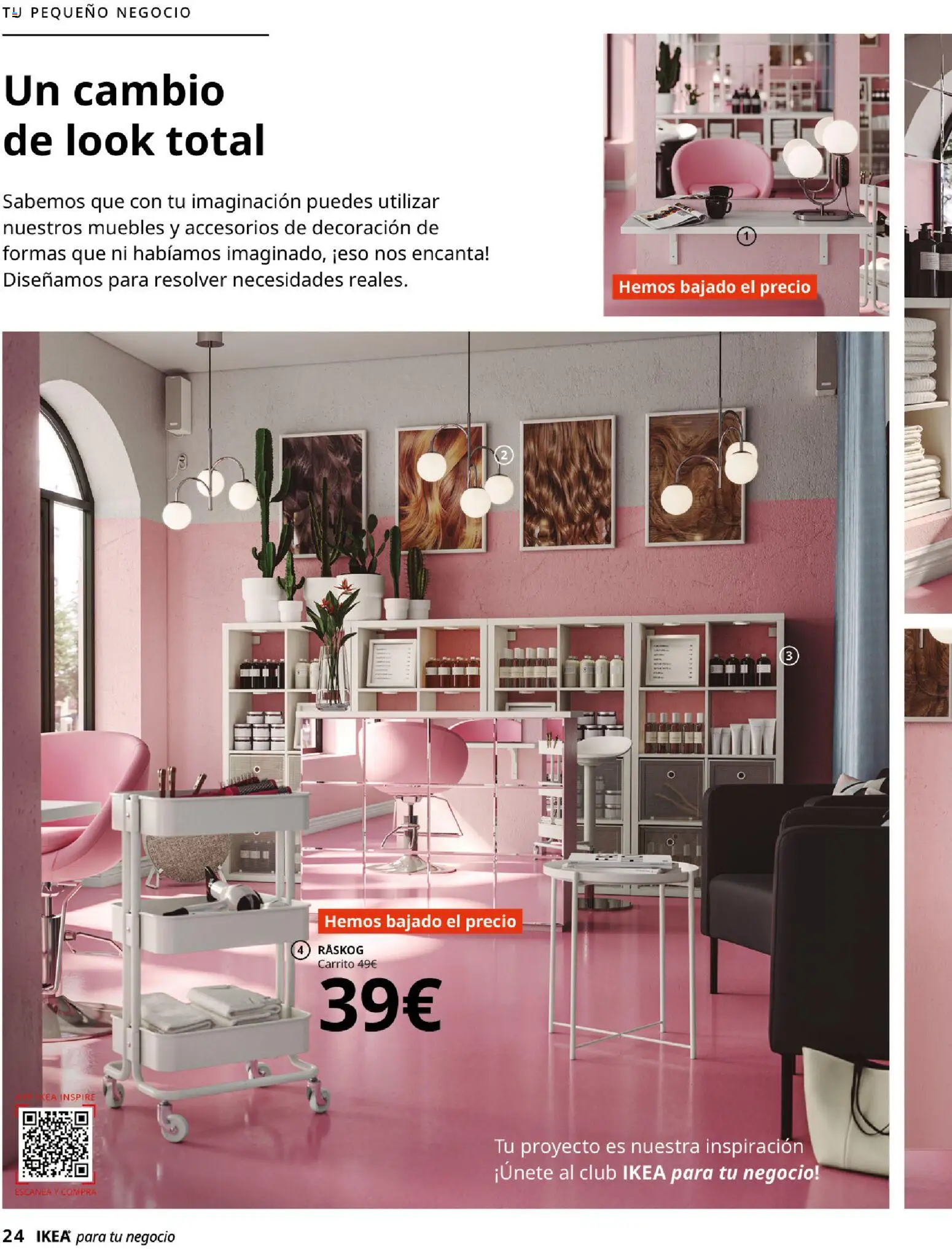 Catálogo IKEA para tu negocio │ válido desde el 02.12.2025 | Página: 24 | Productos: Muebles