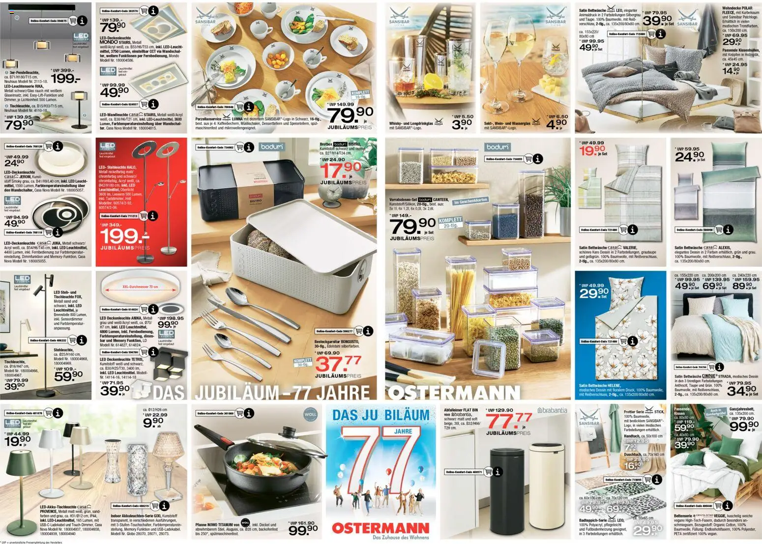 Ostermann Prospekt 	 – gültig ab 21.02.2026 | Seite: 4 | Produkte: Kissen, Abfalleimer, Creme, Wein