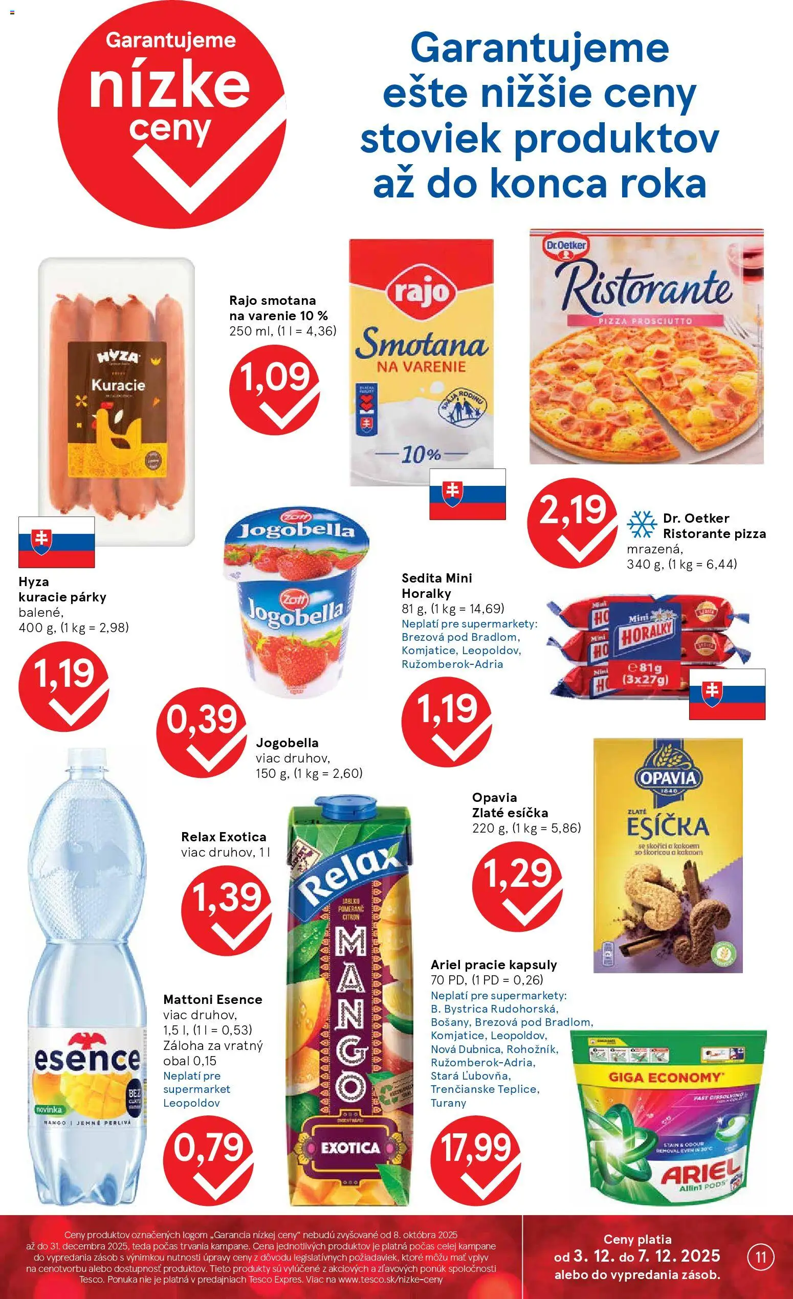 Nové Tesco akcie – leták je platný od 03.12.2025 | Strana: 11