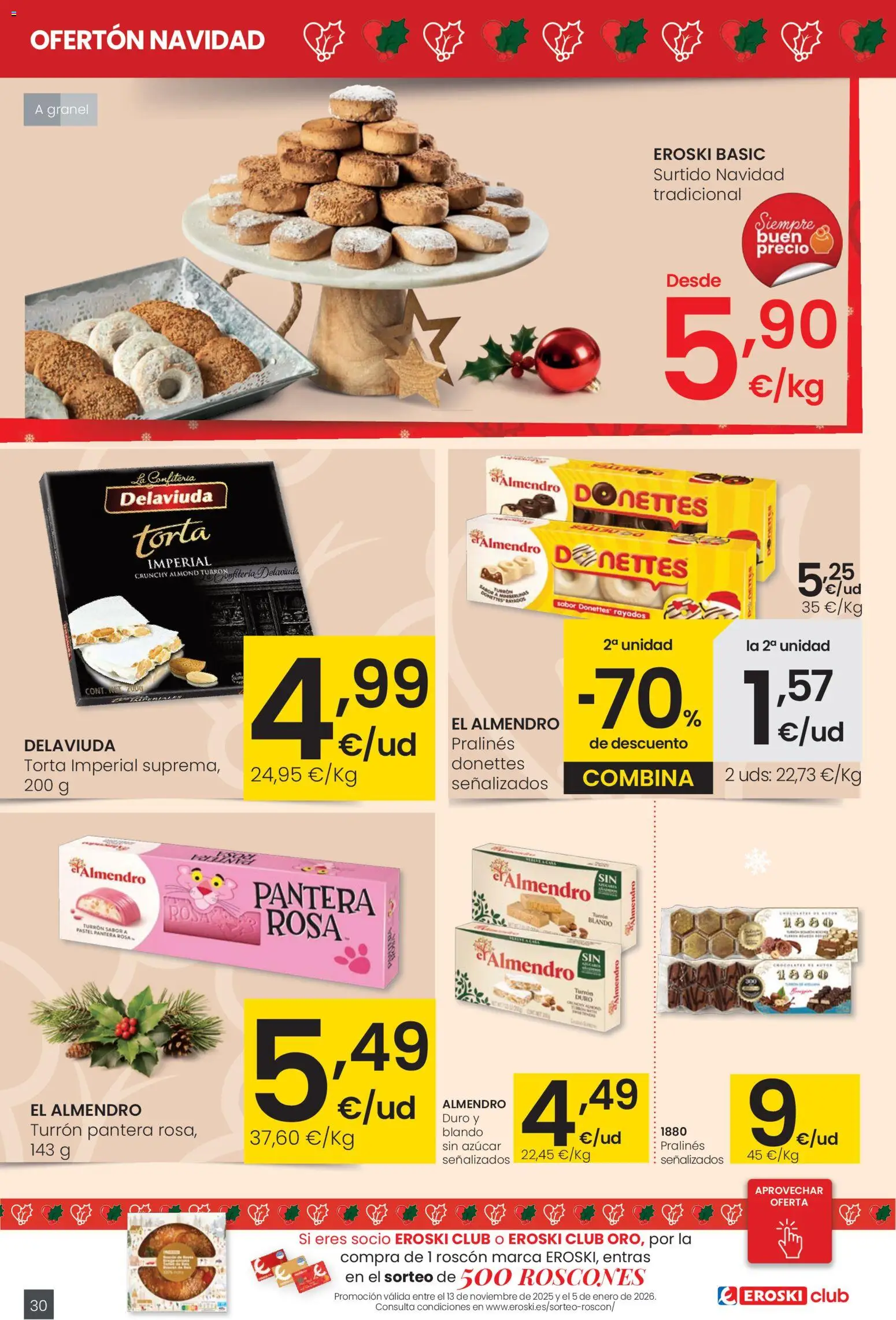 Eroski - Ofertón Navidad  │ válido desde el 27.11.2025 | Página: 30