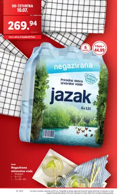 Lidl katalog - važi od 10.07.2025 | Strana: 8 | Proizvode: Voda, Mineralna voda