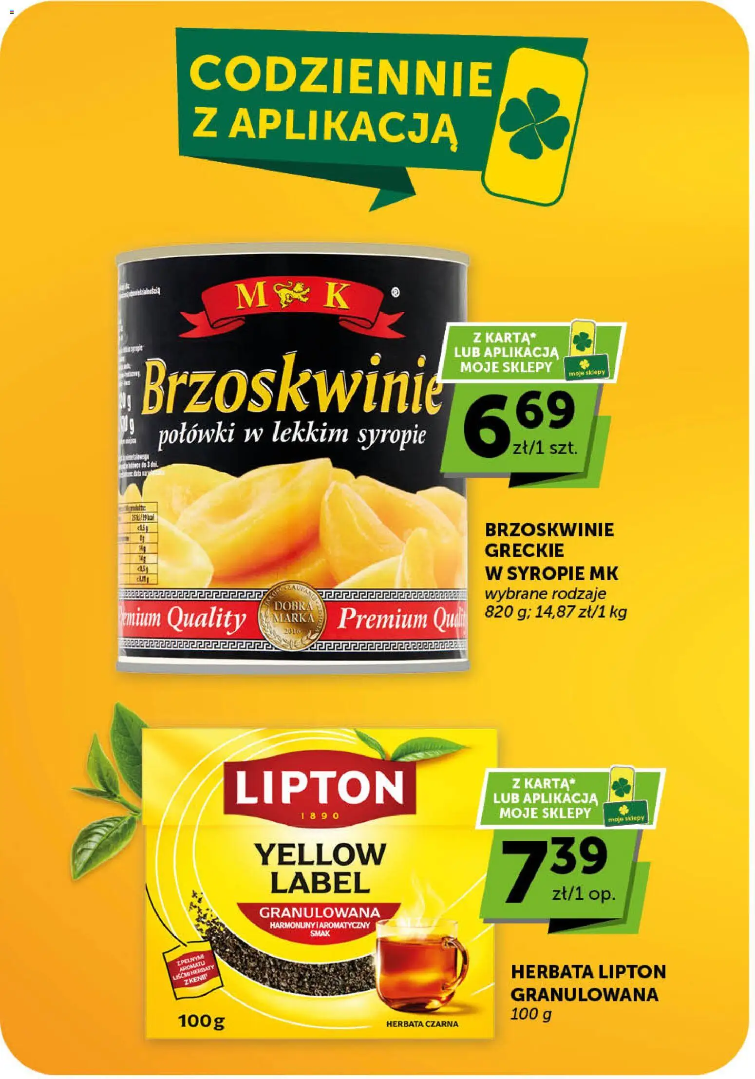 ABC gazetka od 23.04.2026 | Strona: 15 | Produkty: Herbata lipton, Herbata, Brzoskwinie