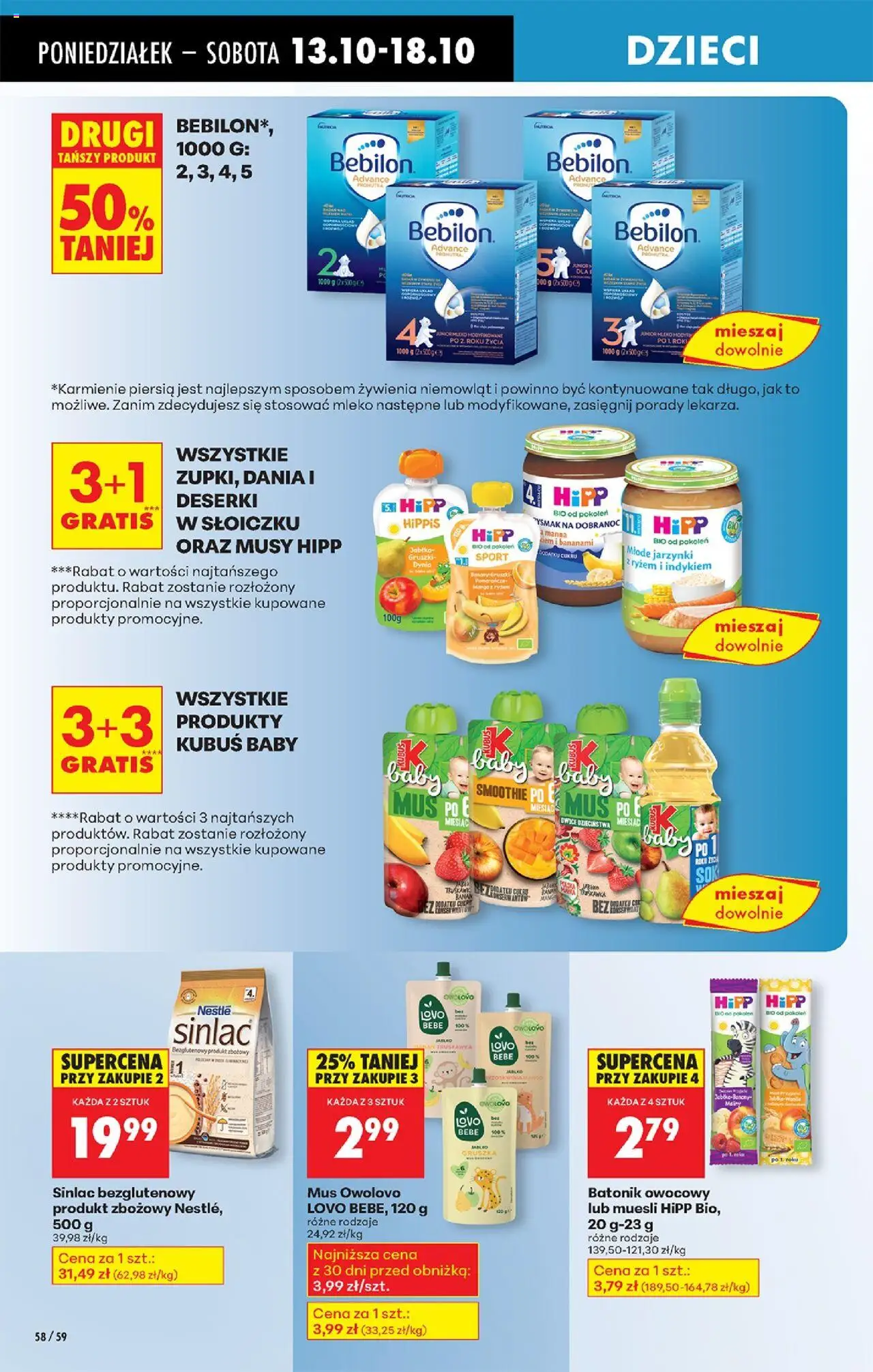Biedronka gazetka od 13.10.2025 | Strona: 68 | Produkty: Smoothie, Mleko, Jabłka, Banan