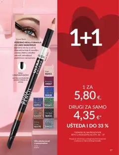 Avon - Katalog - Pregled kataloga iz trgovine Avon, vrijedi od 01.02.2026 | Stranica: 43 | Proizvodi: Olovka za oči