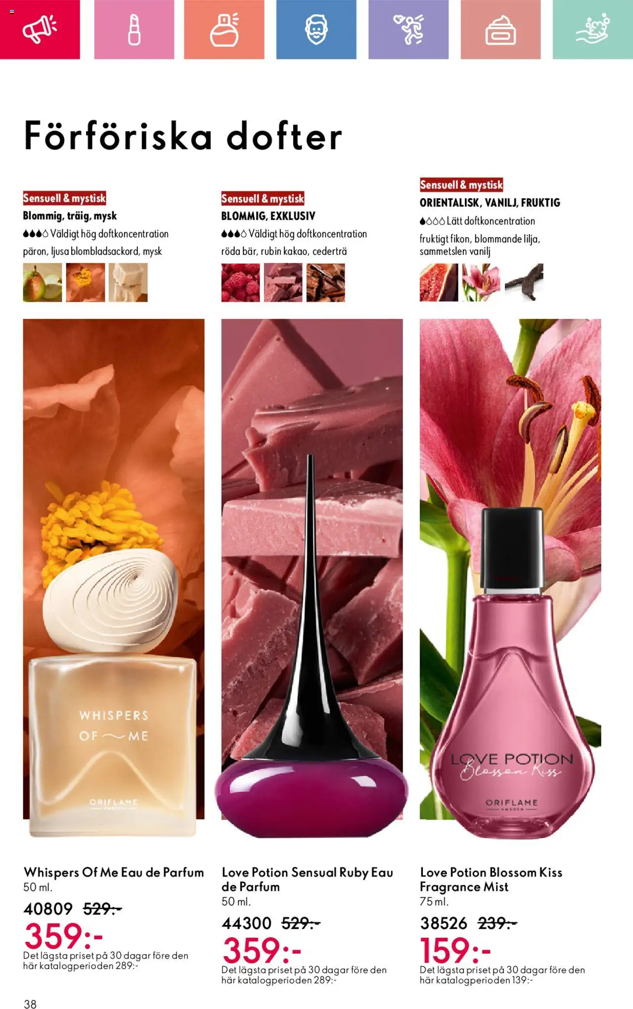 Oriflame reklamblad aktuell från 24.08.2025 | Sida: 38