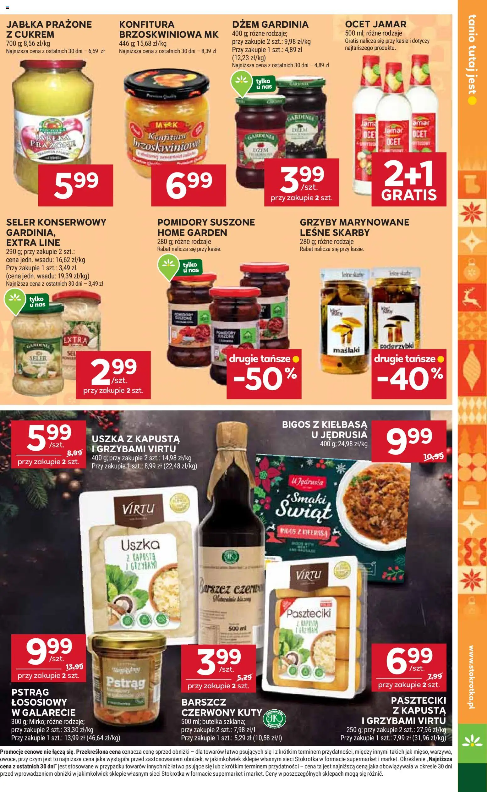 Stokrotka Gazetka od 11.12.2025 | Strona: 29 | Produkty: Kapusta, Grzyby marynowane, Stokrotka, Dżem