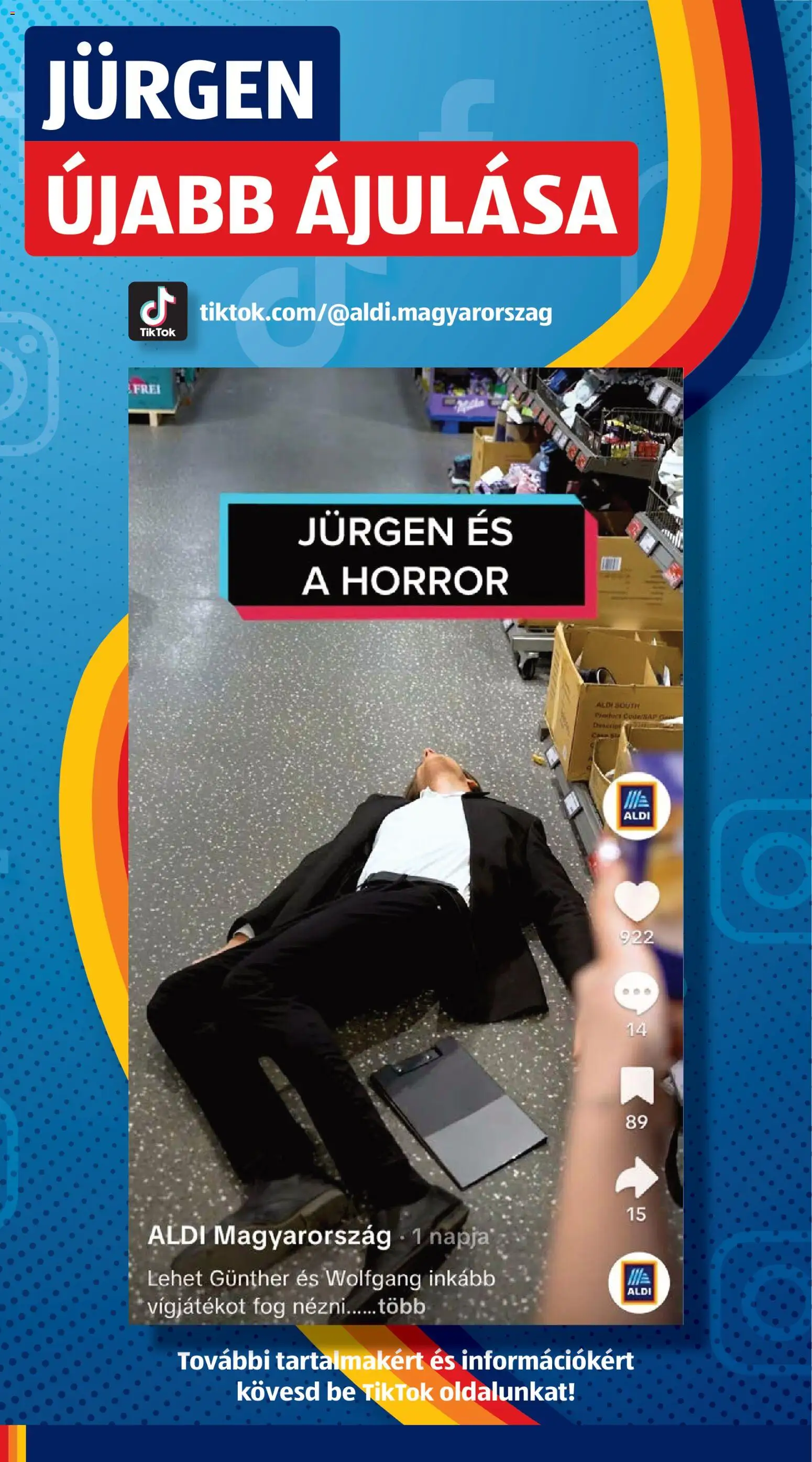 Aldi akciós ujság - amely érvényes a következő dátumtól: 23.04.2026 | Oldal: 16 | Termékek: Videó, Tök