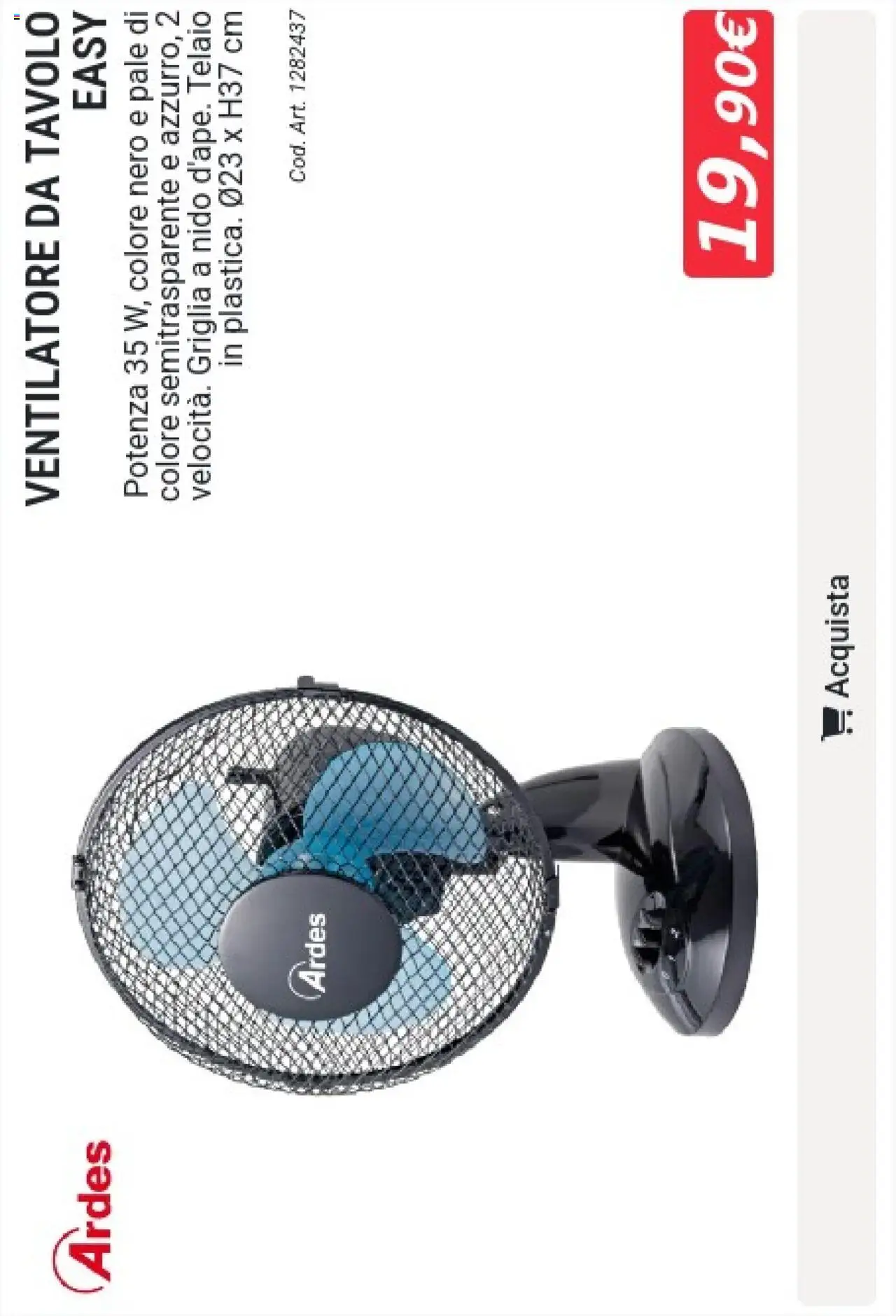 Volantino Brico io del 01.03.2025 | Pagina: 55 | Prodotti: Ventilatore, Griglia, Tavolo