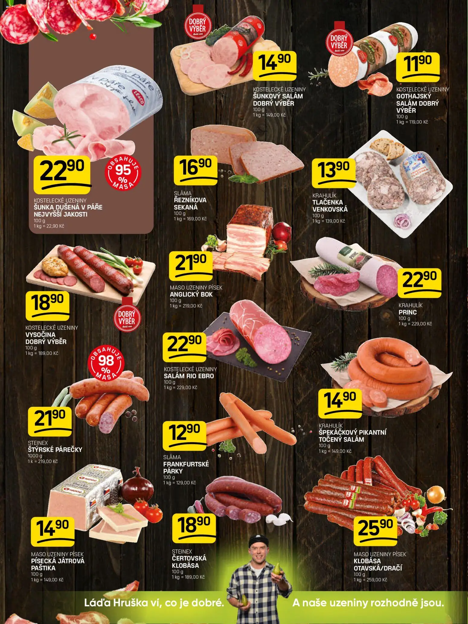 Flop leták od 04.02.2026 | Strana: 2 | Produkty: Šunka, Písek, Vysočina, Paštika