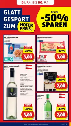 Hofer Flugblatt ab 01.04.2026 gültig | Seite: 19 | Produkte: Häränliha, Käse