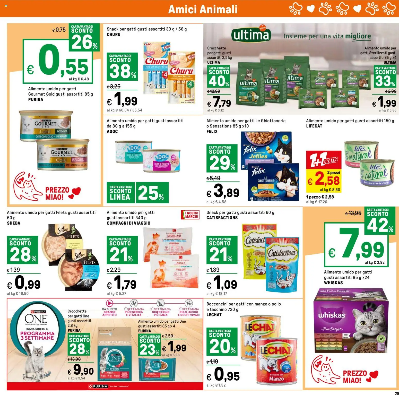 Volantino Iper del 12.02.2026 | Pagina: 29 | Prodotti: Manzo, Surimi, Tacchino, Crocchette