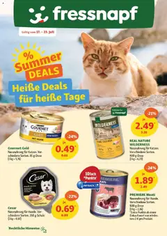 Vorschau von dem Prospekt - Fressnapf Aktionen ab 17.07.2025