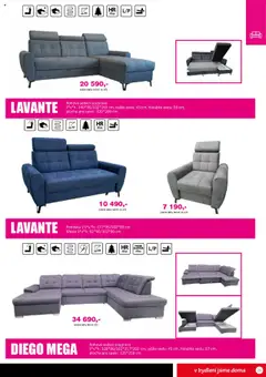 Náhled letáku Jamall nábytek leták od 03.02.2025 | Strana: 25 | Produkty: Sedací souprava, Pohovka, Křeslo